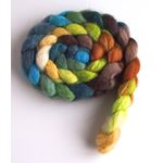 First Breath of Spring on BFL/Silk Roving