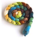 First Breath of Spring on BFL Wool Roving
