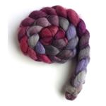 Blueberries and Wine - BFL Wool Spining Roving