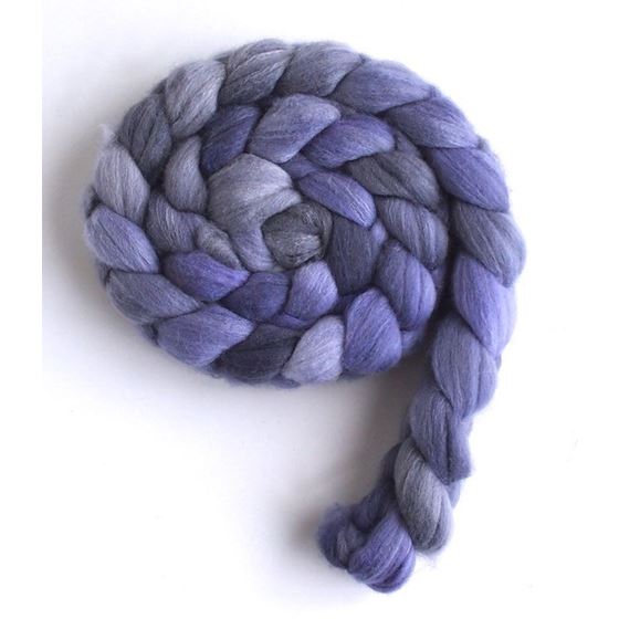 Lavender on Targhee/Bamboo/Silk Roving