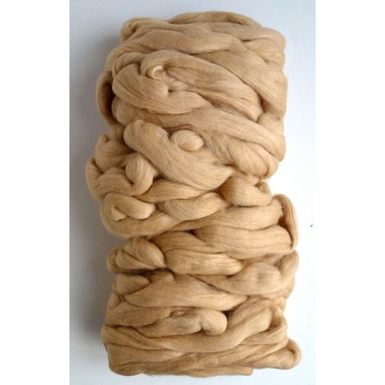 Cotton Spinning Roving, Easy To Spin Sliver, Nat-2
