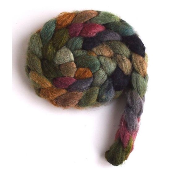 Old Stone House on Mixed BFL/Silk