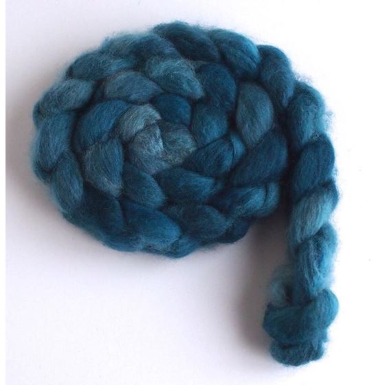 Unsettled Sky on BFL Wool Roving