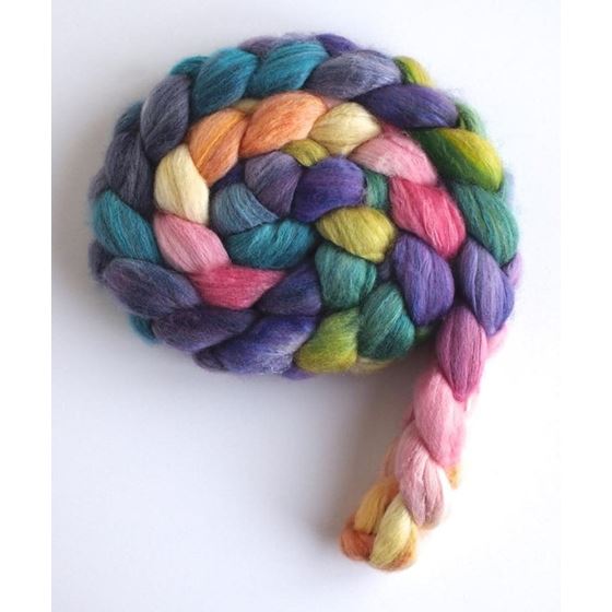 Spring Faster on Organic Polwarth/Cultivated Silk