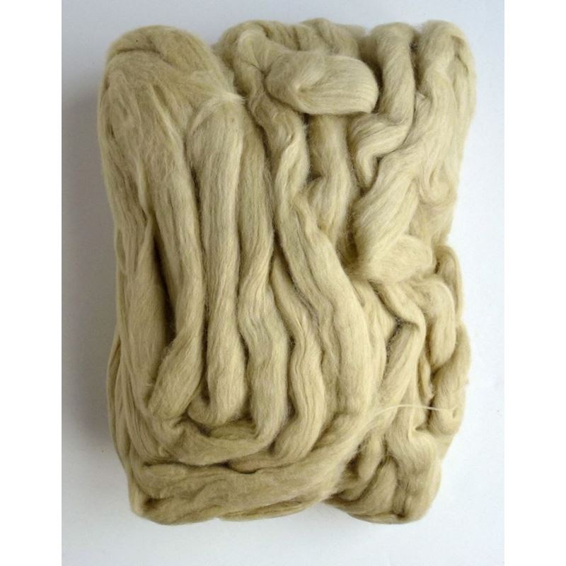 Cotton Spinning Roving, Easy To Spin Sliver, Natur