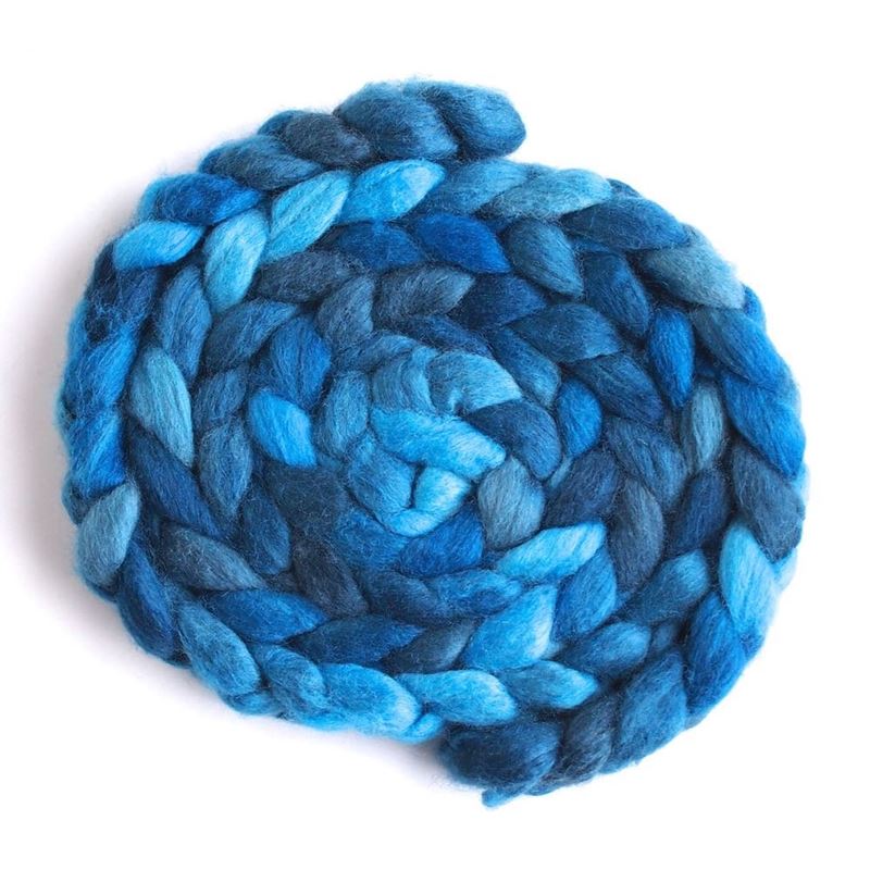 Riveting Blue on BFL/Silk Roving1