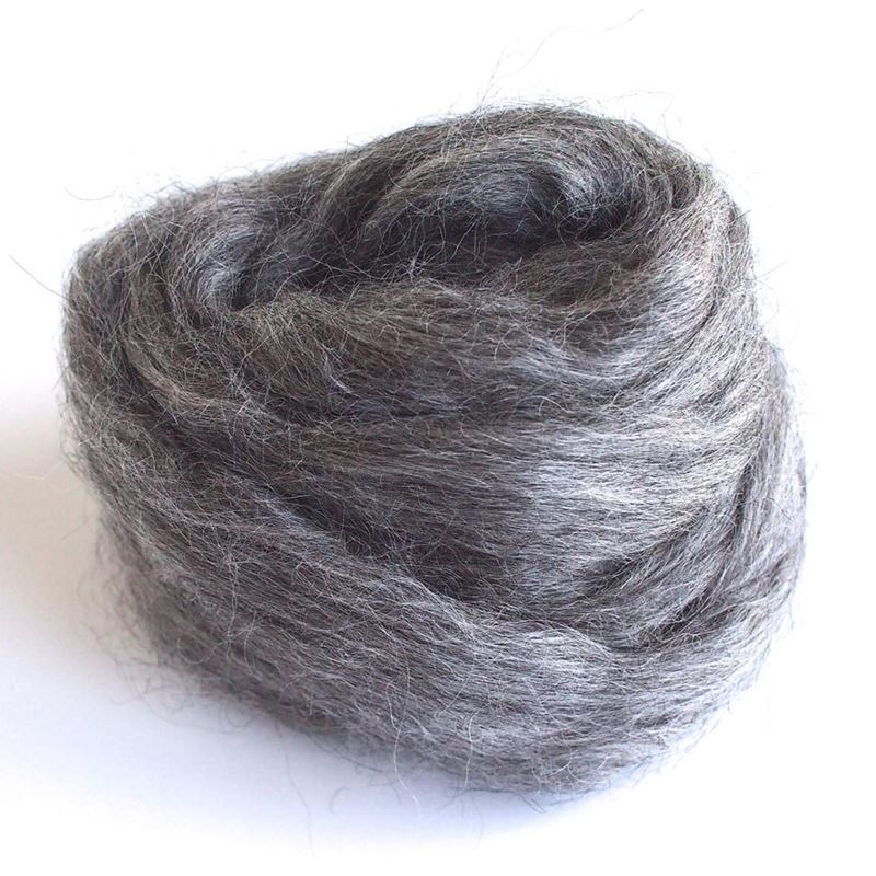 ECRU, Gotland Wool Roving - Spinning or Felting Fi