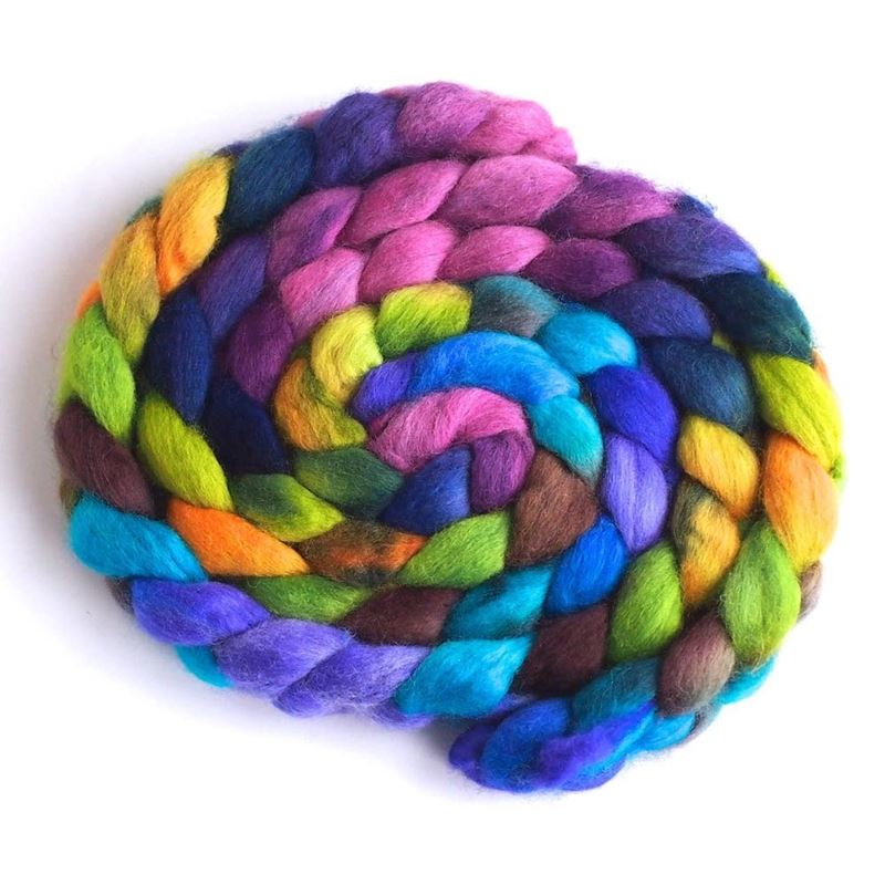 Cheerful Certainty on BFL Wool Roving1