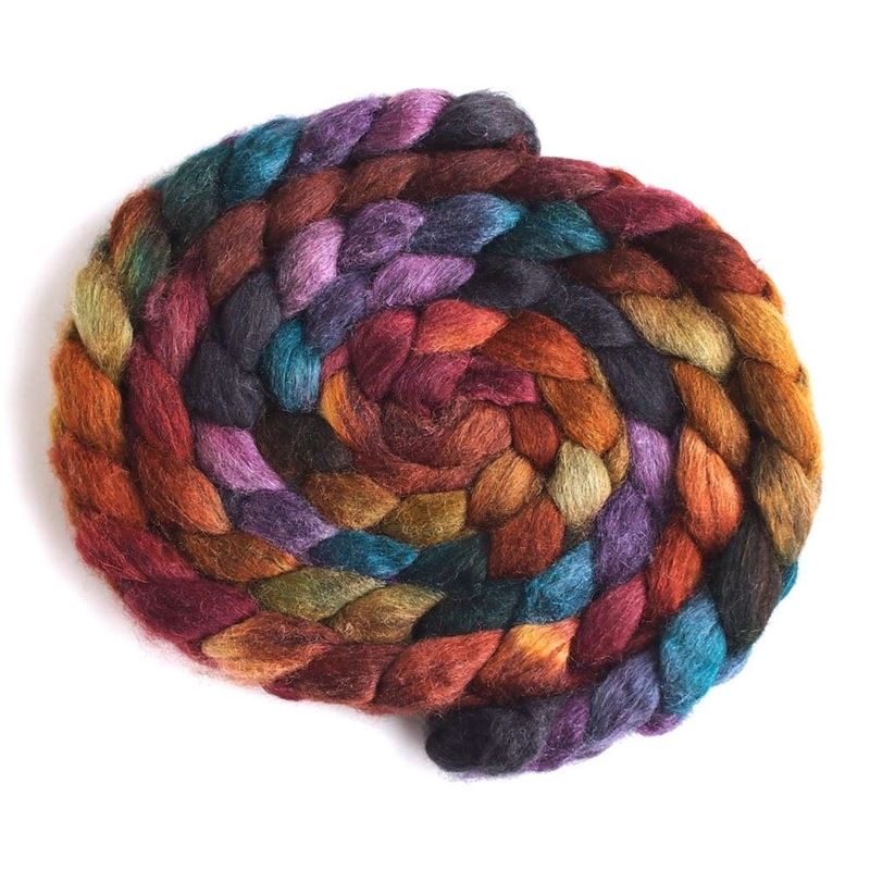 African Sunset on Mixed BFL/Silk1